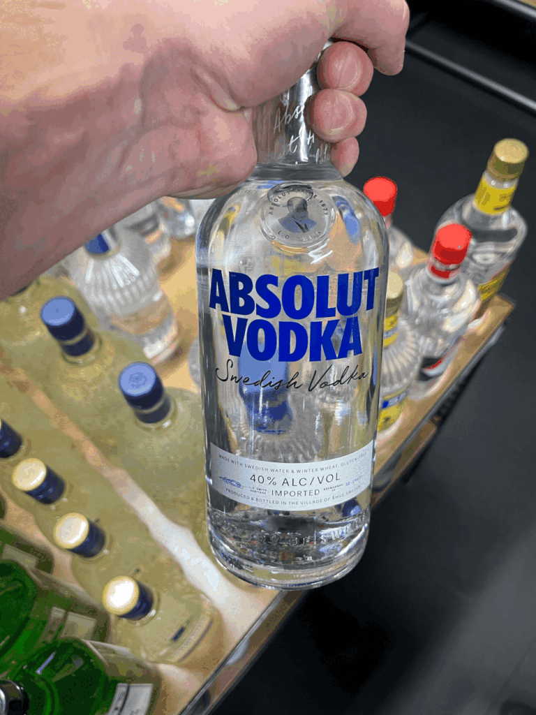 Absolut vodka